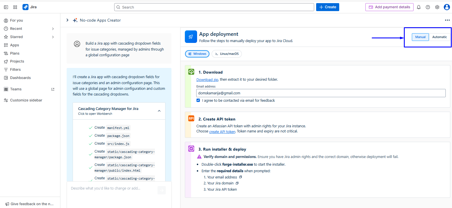 No-code_Apps_Creator_two_deployment_options_Manual_and_Automatic.png